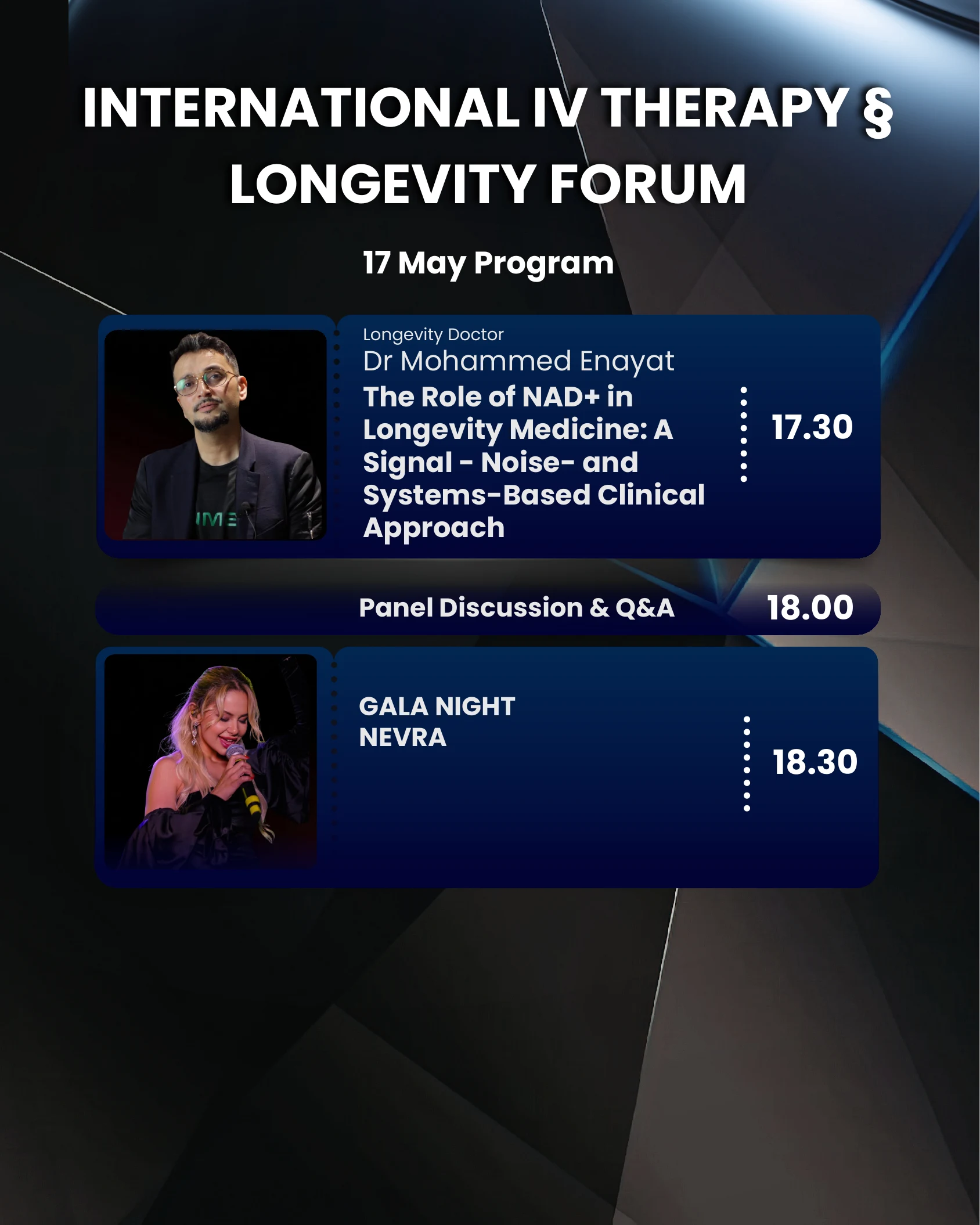 Event Program — Closing & Gala Night